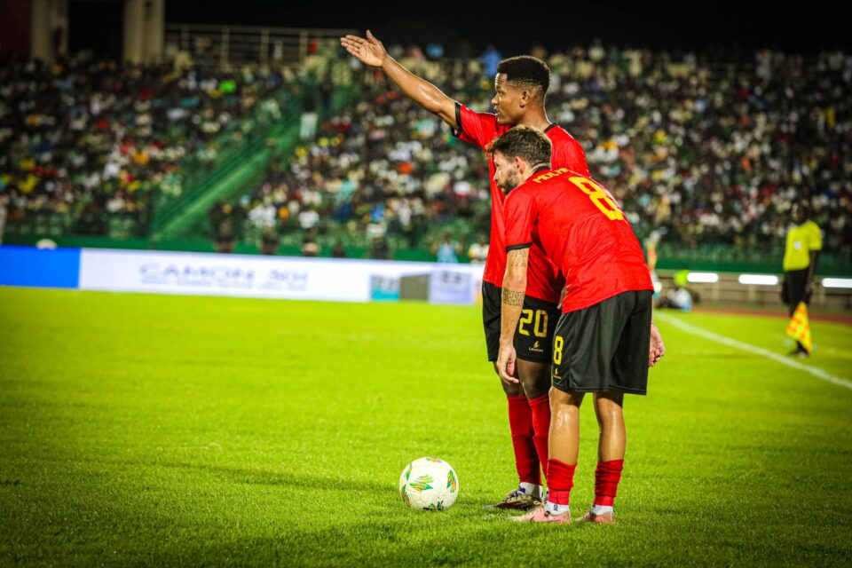 Foto FMF: Geny Catamo apontou o golo que garantiu o empate em Bamako